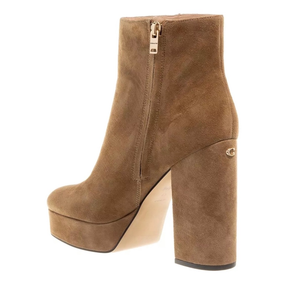 BN Coach Iona boots Suede Leather sz 9